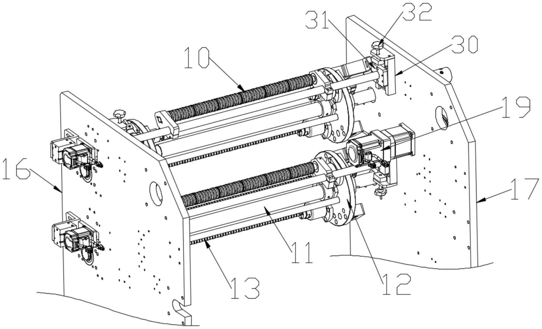 一種修正帶分切機(jī)的自動(dòng)收卷及翻轉(zhuǎn)裝置的制作方法 一種修正帶分切機(jī)的自動(dòng)收卷及翻轉(zhuǎn)裝置的制作方法