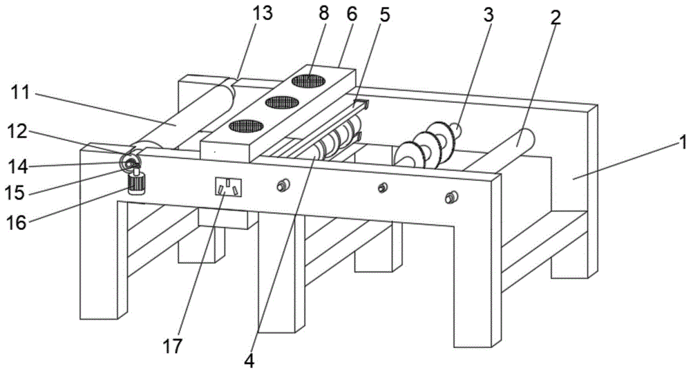 一種分切機的靜電消除裝置的制作方法 一種分切機的靜電消除裝置的制作方法