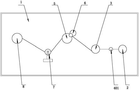 一種銅箔分切機成品邊部吸銅粉裝置的制作方法 一種銅箔分切機成品邊部吸銅粉裝置的制作方法