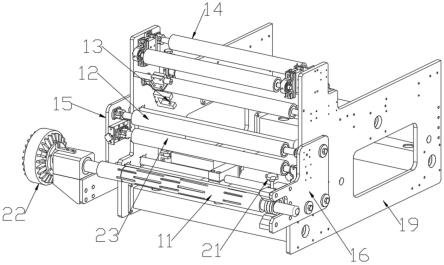 一種修正帶分切機(jī)的自動放卷裝置的制作方法 一種修正帶分切機(jī)的自動放卷裝置的制作方法