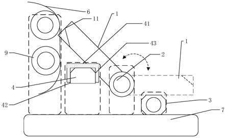 一種隔膜分切機及分切裝置的制作方法 一種隔膜分切機及分切裝置的制作方法