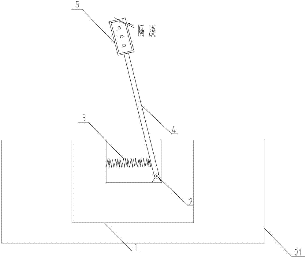 一種鋰電池隔膜分切用直切刀固定裝置的制作方法 一種鋰電池隔膜分切用直切刀固定裝置的制作方法