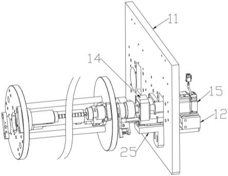 一種修正帶分切機(jī)收卷軸旋轉(zhuǎn)驅(qū)動(dòng)裝置的制作方法 一種修正帶分切機(jī)收卷軸旋轉(zhuǎn)驅(qū)動(dòng)裝置的制作方法