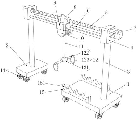一種銅箔分切機(jī)下卷裝置的制作方法 一種銅箔分切機(jī)下卷裝置的制作方法