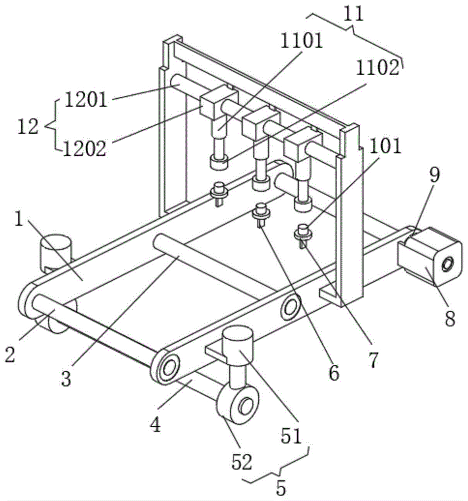 一種防褶皺的聚酯薄膜分切機的制作方法 一種防褶皺的聚酯薄膜分切機的制作方法