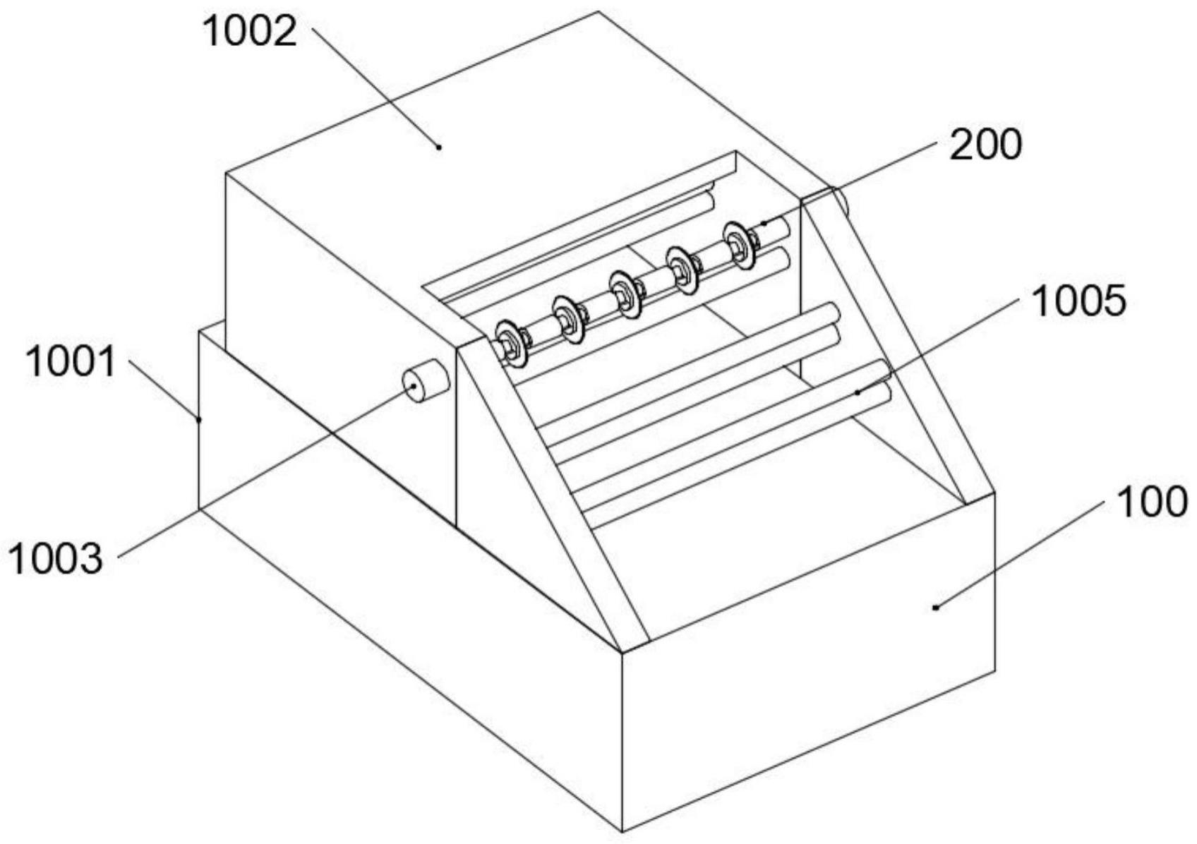 一種便于調(diào)節(jié)的分切機(jī)的制作方法 一種便于調(diào)節(jié)的分切機(jī)的制作方法