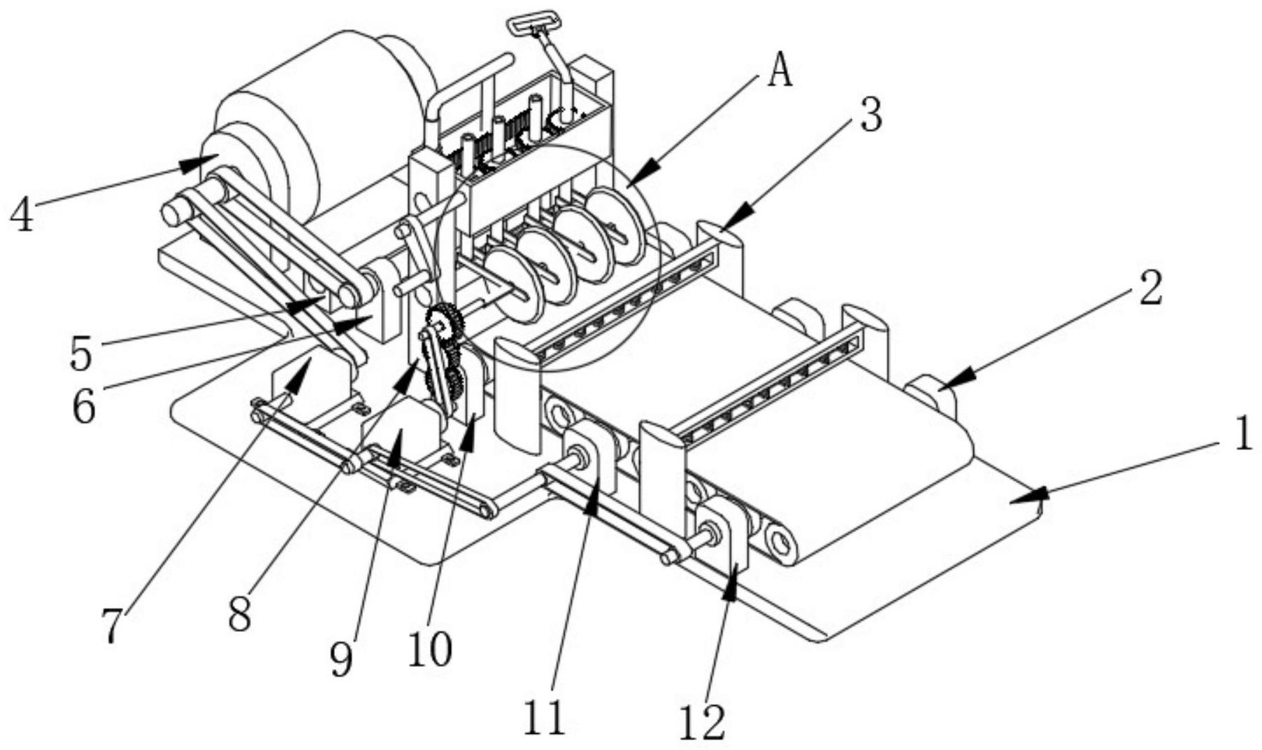 一種電池鋁箔分條加工機及分條加工工藝的制作方法 一種電池鋁箔分條加工機及分條加工工藝的制作方法