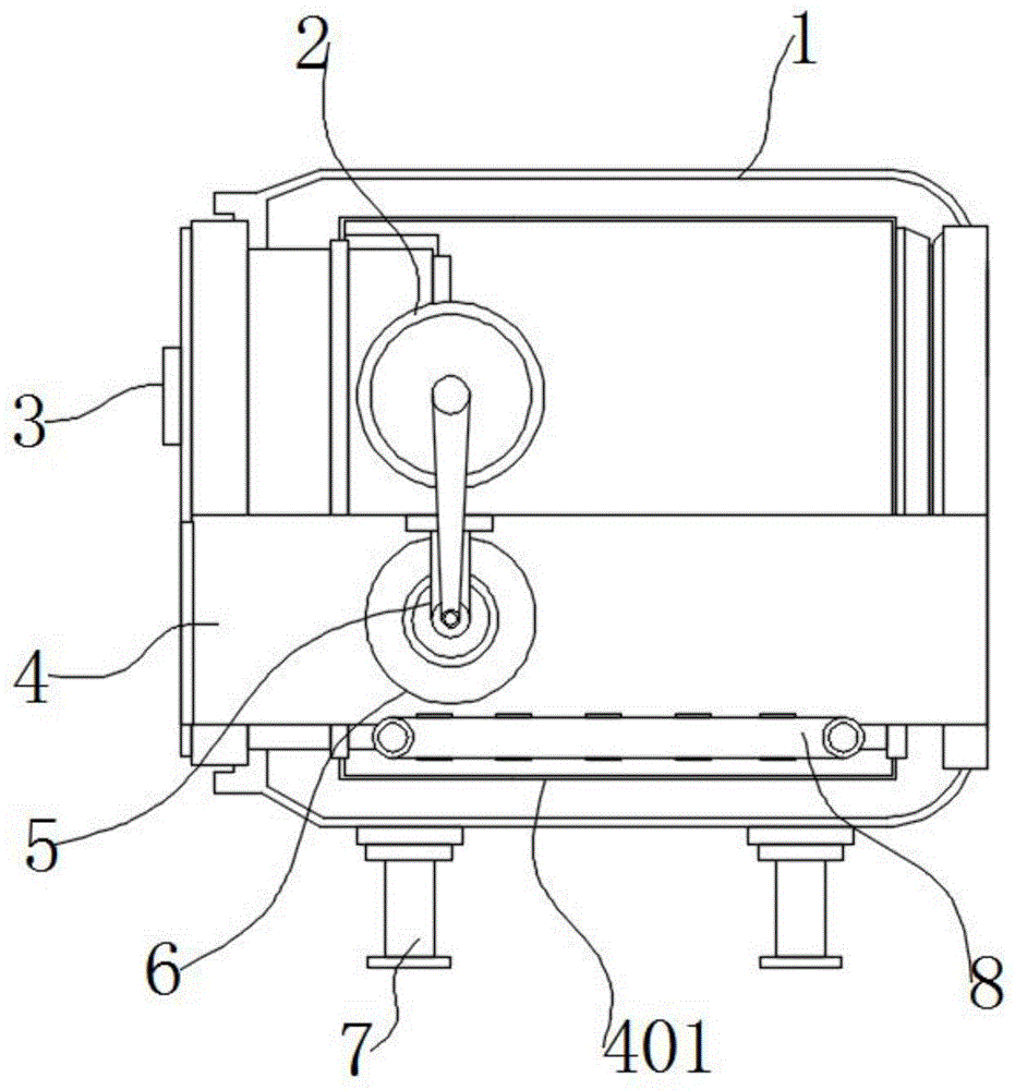 一種鋰電池電芯的分切裝置的制作方法 一種鋰電池電芯的分切裝置的制作方法