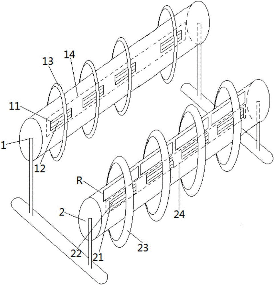 一種分條機(jī)快速調(diào)刀上下刀軸的制作方法 一種分條機(jī)快速調(diào)刀上下刀軸的制作方法