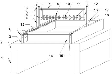 一種鋰電池極耳膠帶生產(chǎn)用自動化分條機的制作方法 一種鋰電池極耳膠帶生產(chǎn)用自動化分條機的制作方法