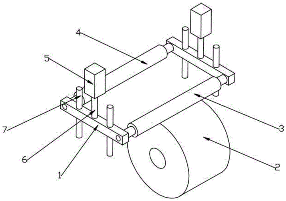 一種膠帶分條機(jī)噪音消除裝置的制作方法 一種膠帶分條機(jī)噪音消除裝置的制作方法