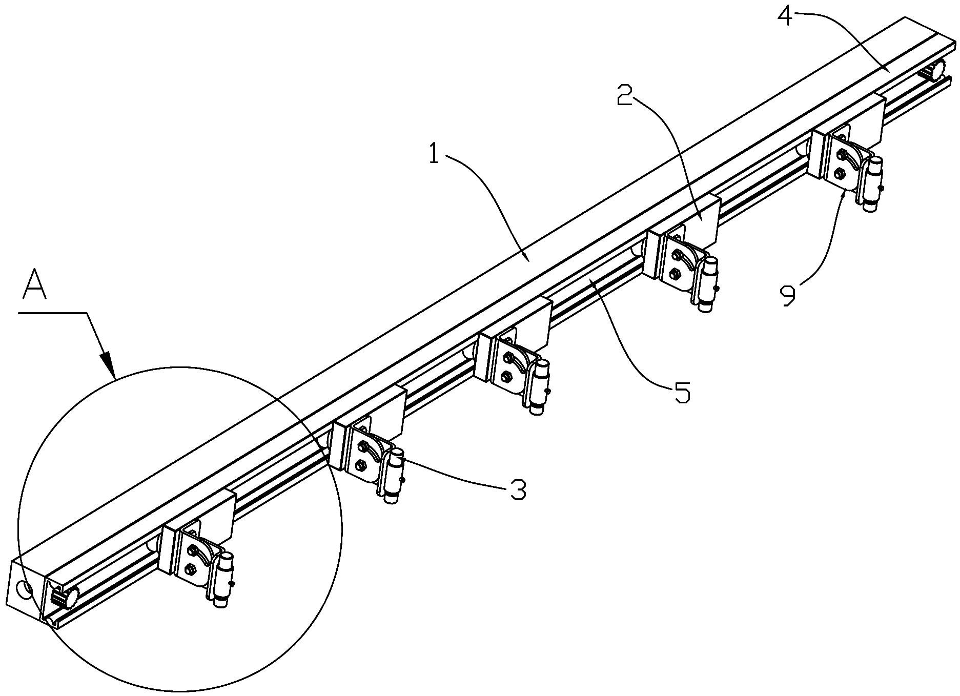 分切機(jī)紙管定位裝置的制作方法 分切機(jī)紙管定位裝置的制作方法