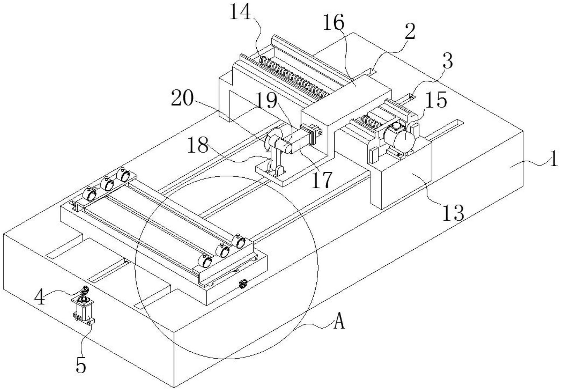一種具有換刀機(jī)構(gòu)的紙管分切機(jī)的制作方法 一種具有換刀機(jī)構(gòu)的紙管分切機(jī)的制作方法