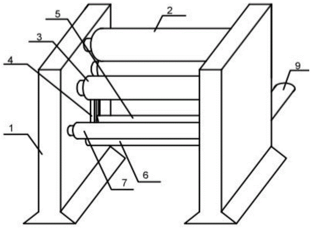 一種分切厚度可調(diào)式的疊層薄膜分切機及操作方法與流程 一種分切厚度可調(diào)式的疊層薄膜分切機及操作方法與流程