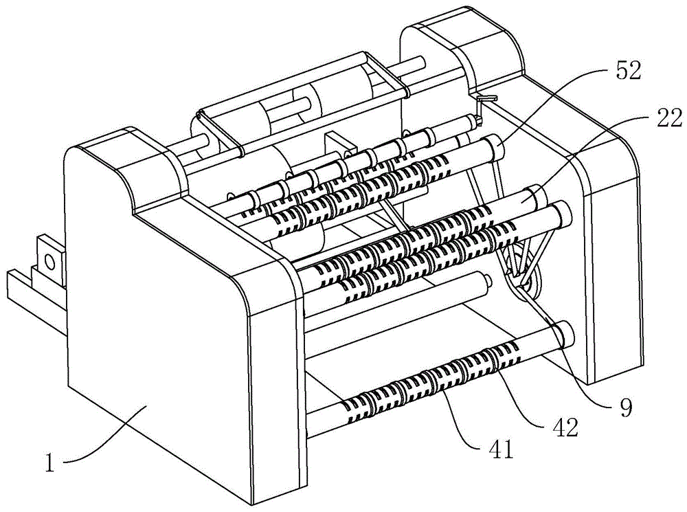 一種除靜電的薄膜分切機(jī)的制作方法 一種除靜電的薄膜分切機(jī)的制作方法