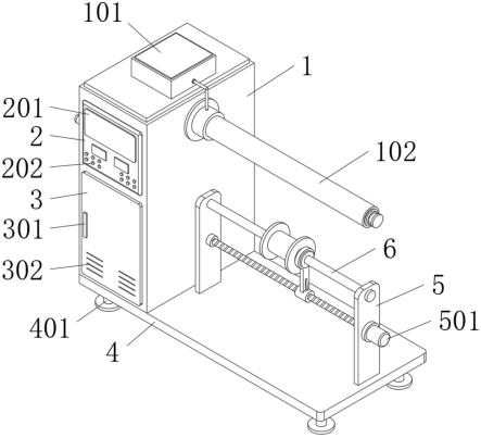 一種塑料膜分切機(jī)機(jī)械式漲軸收邊機(jī)的制作方法 一種塑料膜分切機(jī)機(jī)械式漲軸收邊機(jī)的制作方法