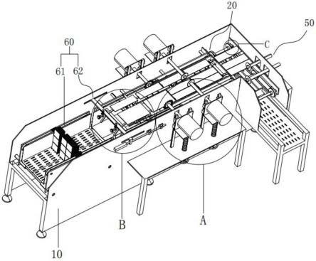 一種鉛酸蓄電池極板的分切機的制作方法 一種鉛酸蓄電池極板的分切機的制作方法