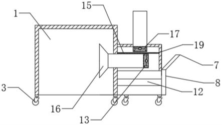 一種電池鋁箔分切機用鋁粉高效回收裝置的制作方法 一種電池鋁箔分切機用鋁粉高效回收裝置的制作方法