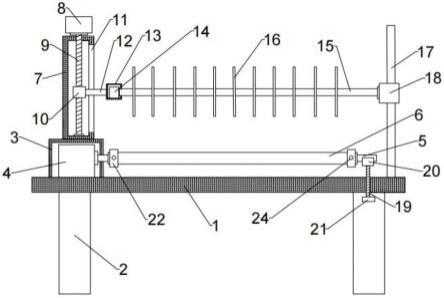 一種具有定距機(jī)構(gòu)的紙管精切機(jī)的制作方法 一種具有定距機(jī)構(gòu)的紙管精切機(jī)的制作方法