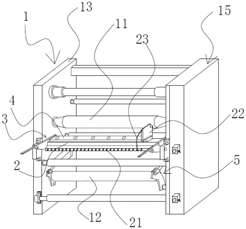 粘性膠帶復(fù)卷分切一體設(shè)備的制作方法 粘性膠帶復(fù)卷分切一體設(shè)備的制作方法