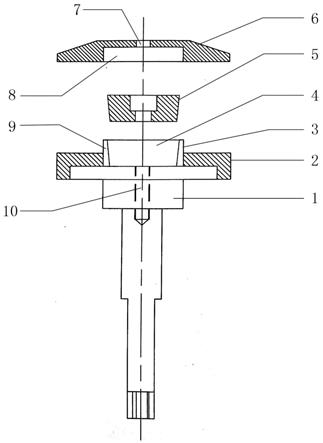 一種自定心圓刀片安裝刀軸的制作方法 一種自定心圓刀片安裝刀軸的制作方法