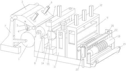 一種鋁卷分切設(shè)備的制作方法 一種鋁卷分切設(shè)備的制作方法