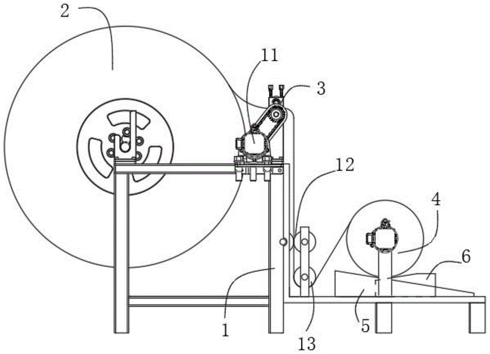 箱紙板用大寬幅高速下引紙復(fù)卷機(jī)的制作方法 箱紙板用大寬幅高速下引紙復(fù)卷機(jī)的制作方法