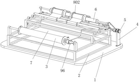 一種分切機(jī)卷膜防跑偏裝置的制作方法 一種分切機(jī)卷膜防跑偏裝置的制作方法