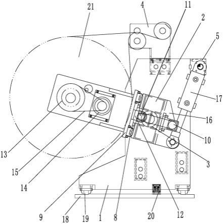 一種分切機的可翻轉(zhuǎn)式放卷架結(jié)構(gòu)的制作方法 一種分切機的可翻轉(zhuǎn)式放卷架結(jié)構(gòu)的制作方法