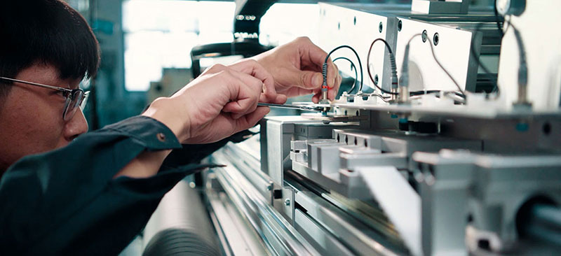 分切機(jī)的定位系統(tǒng) 分切機(jī)的定位系統(tǒng)