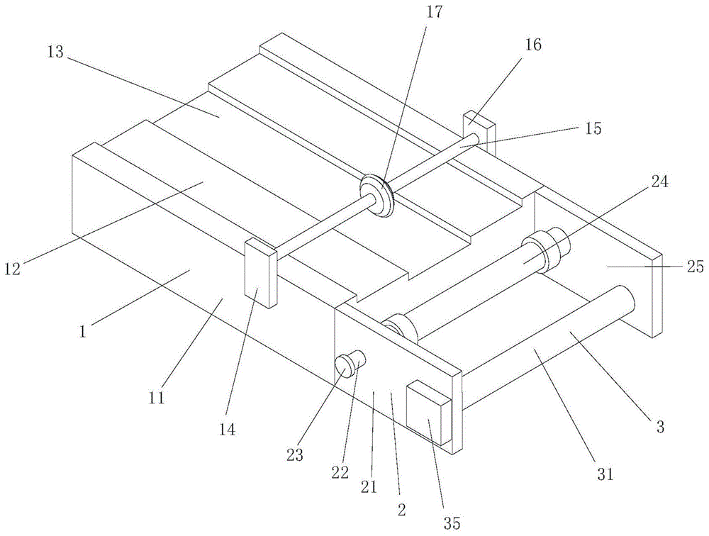 一種印刷用送紙分切機(jī)的制作方法 一種印刷用送紙分切機(jī)的制作方法