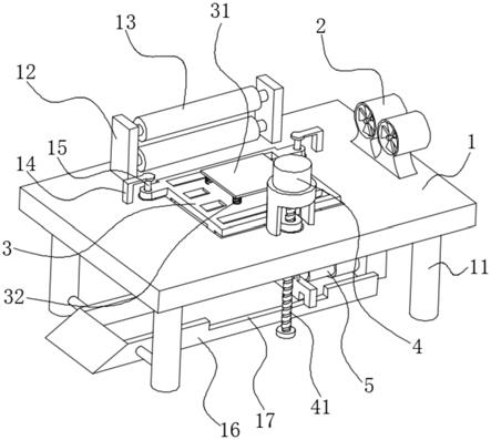 一種印刷薄刀分切機(jī)用退料整合組件的制作方法 一種印刷薄刀分切機(jī)用退料整合組件的制作方法