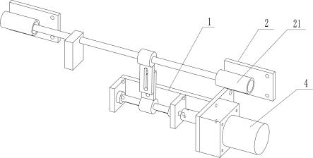 分切機(jī)糾偏自動(dòng)橫調(diào)裝置的制作方法 分切機(jī)糾偏自動(dòng)橫調(diào)裝置的制作方法