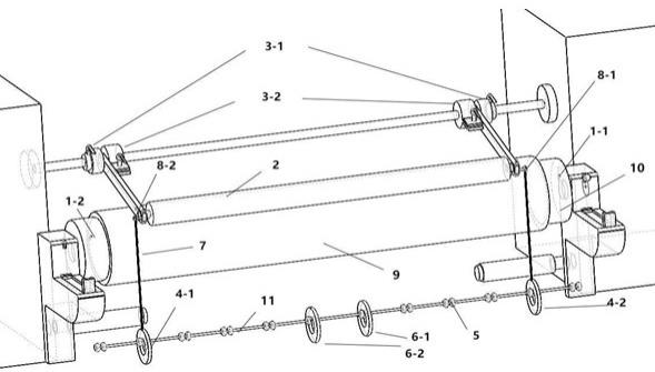 一種防止起皺的收卷裝置的制作方法 一種防止起皺的收卷裝置的制作方法