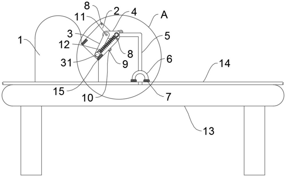 一種分切機(jī)接膜裝置的制作方法 一種分切機(jī)接膜裝置的制作方法