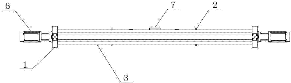 一種鋰電隔膜分切機的收邊料部件的制作方法 一種鋰電隔膜分切機的收邊料部件的制作方法