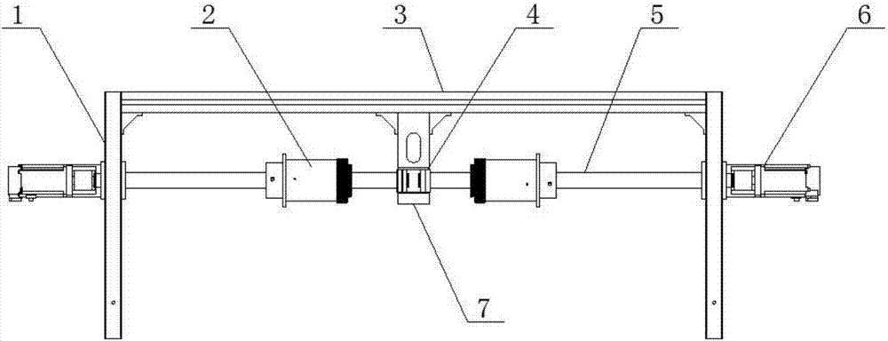 一種鋰電隔膜分切機的收邊料部件的制作方法 一種鋰電隔膜分切機的收邊料部件的制作方法