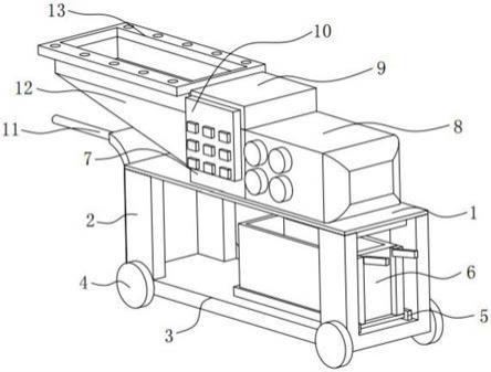 一種紙管加工過程中的紙屑回收再利用裝置的制作方法 一種紙管加工過程中的紙屑回收再利用裝置的制作方法