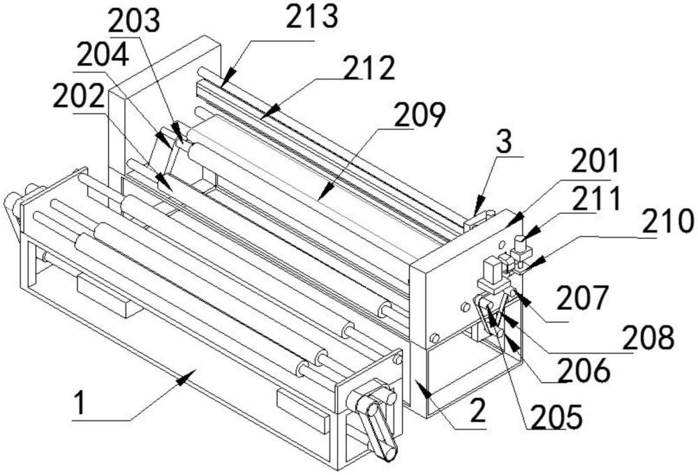 一種包裝膜分切機(jī)的制作方法 一種包裝膜分切機(jī)的制作方法