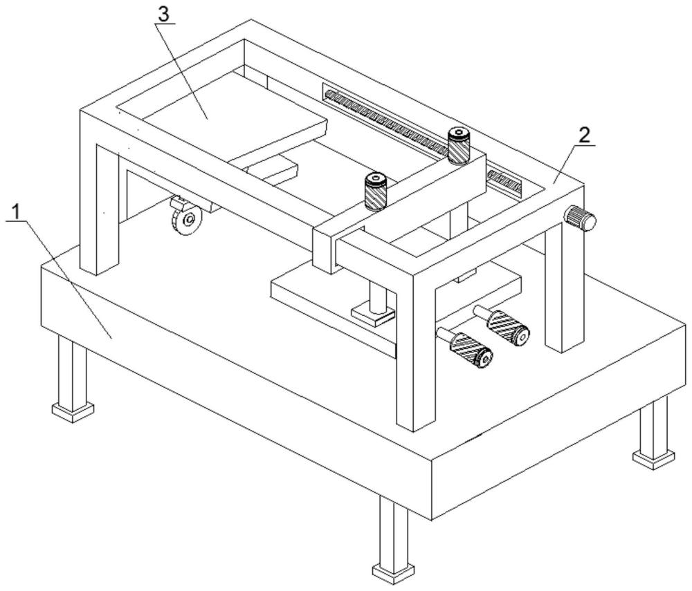 一種方便固定的水刺無紡布分切機的制作方法 一種方便固定的水刺無紡布分切機的制作方法