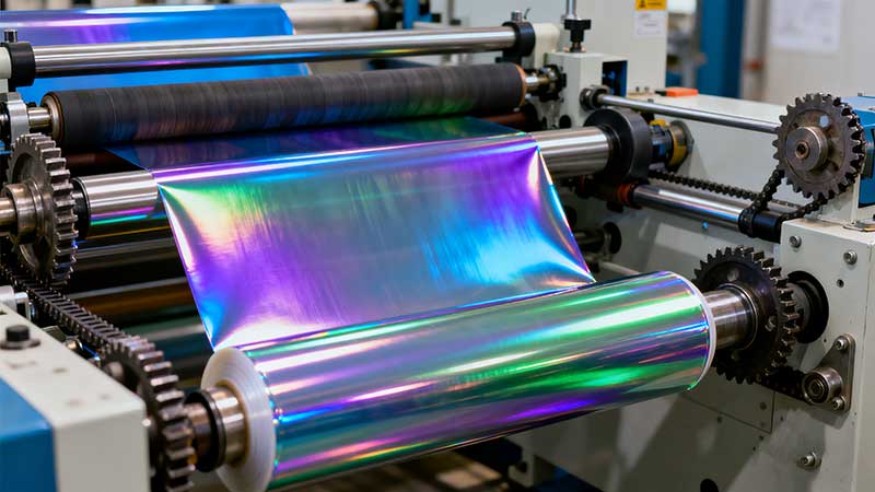 鐳射膜分切機:讓包裝“閃耀”出眾